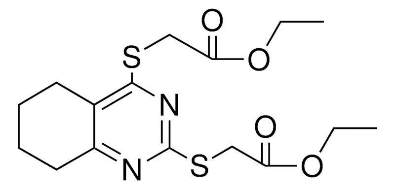 Sigma-Aldrich 5,6,7,8-TETRAHYDRO-2,4-QUINAZOLINEBIS(ETHYL THIOGLYCOLATE),AldrichCPR