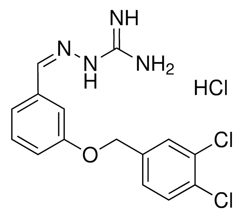 Sigma-Aldrich 1-(3-(3,4-DICHLOROBENZYLOXY)BENZYLIDENEAMINO)GUANIDINE HYDROCHLORIDE,AldrichCPR