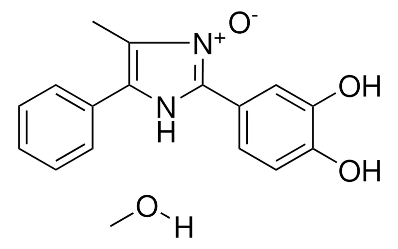 Sigma-Aldrich 4-(4-ME-3-OXIDO-5-PH-1H-IMIDAZOL-2-YL)-1,2-BENZENEDIOL WITH METHANOL,AldrichCPR