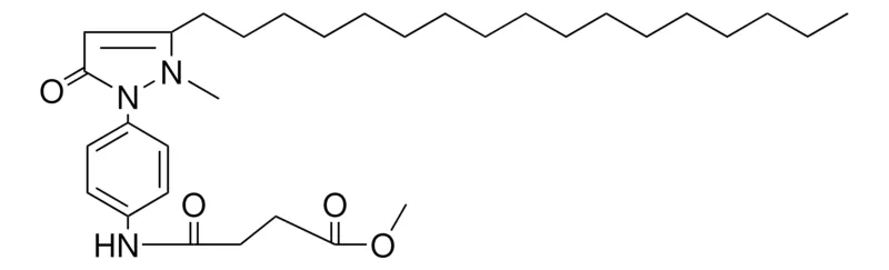 Sigma-Aldrich METHYL 4'-(3-HEPTADECYL-2-METHYL-5-OXO-3-PYRAZOLIN-1-YL)SUCCINANILATE,AldrichCPR