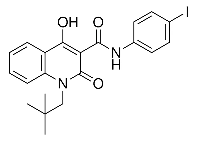 Sigma-Aldrich 1-(2,2-DI-ME-PR)-4-HO-2-OXO-1,2-2H-QUINOLINE-3-CARBOXYLIC ACID (4-IODO-PH)-AMIDE，AldrichCPR