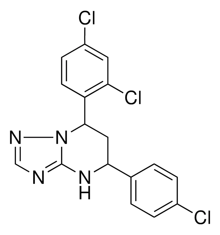 Sigma-Aldrich 5-(4-CL-PH)-7-(2,4-DICHLORO-PH)-4,5,6,7-4H-(1,2,4)TRIAZOLO(1,5-A)PYRIMIDINE,AldrichCPR