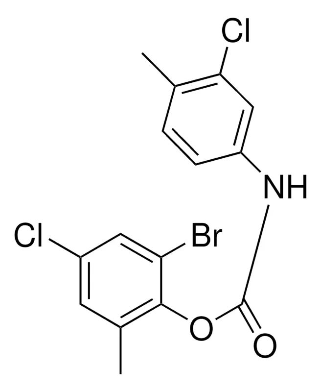 Sigma-Aldrich 2-BROMO-4-CHLORO-6-METHYLPHENYL N-(3-CHLORO-4-METHYLPHENYL)CARBAMATE,AldrichCPR