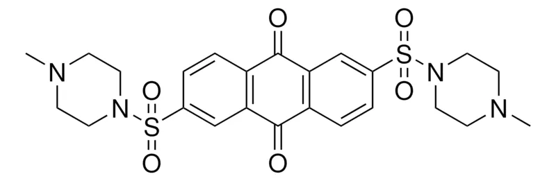 Sigma-Aldrich 2,6-BIS((4-METHYL-1-PIPERAZINYL)SULFONYL)ANTHRA-9,10-QUINONE,AldrichCPR
