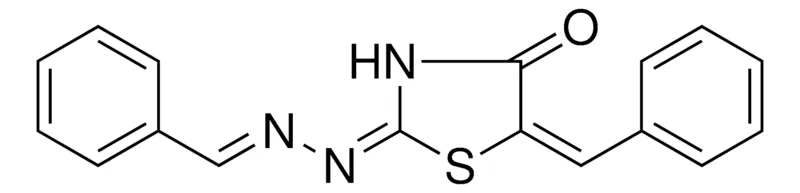 Sigma-Aldrich 5-BENZYLIDENE-2-(BENZYLIDENE-HYDRAZONO)-THIAZOLIDIN-4-ONE,AldrichCPR