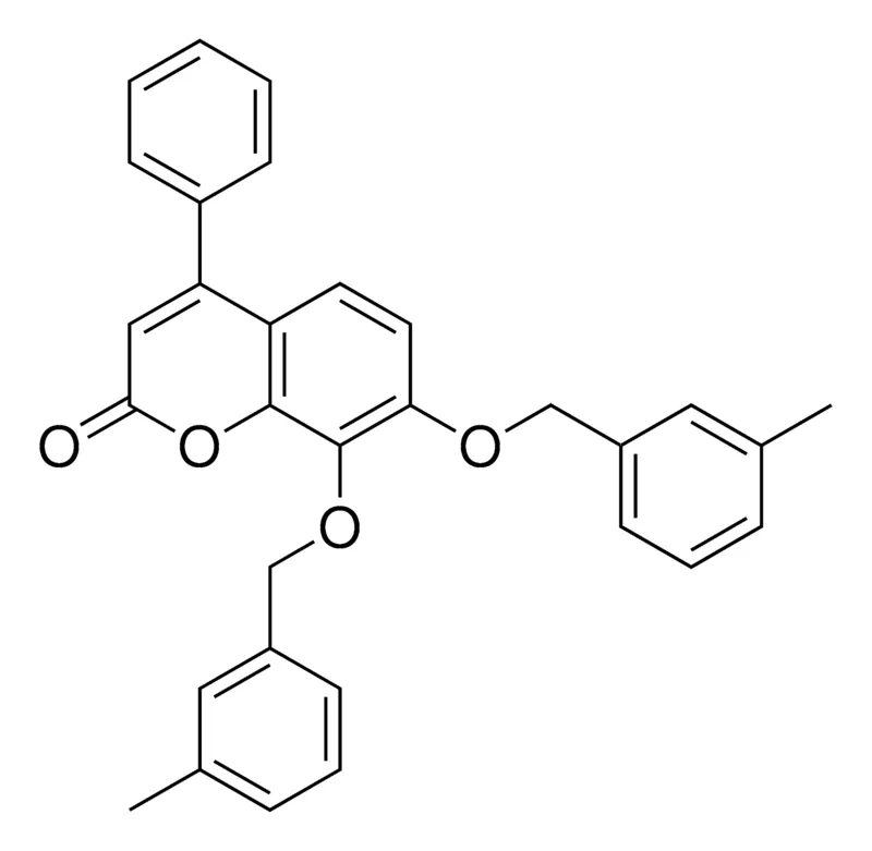 Sigma-Aldrich 7,8-BIS-(3-METHYL-BENZYLOXY)-4-PHENYL-CHROMEN-2-ONE,AldrichCPR