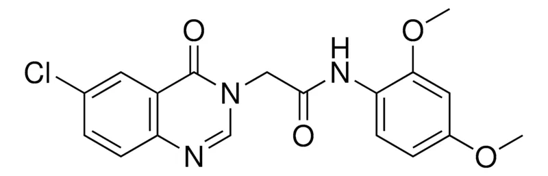 Sigma-Aldrich 2-(6-CHLORO-4-OXO-3(4H)-QUINAZOLINYL)-N-(2,4-DIMETHOXYPHENYL)ACETAMIDE,AldrichCPR
