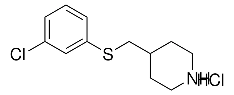 Sigma-Aldrich 3-CHLOROPHENYL 4-PIPERIDINYLMETHYL SULFIDE HYDROCHLORIDE,AldrichCPR