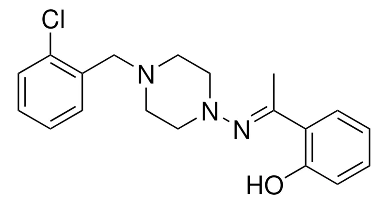 Sigma-Aldrich 2-(N-(4-(2-CHLOROBENZYL)-1-PIPERAZINYL)ETHANIMIDOYL)PHENOL,AldrichCPR