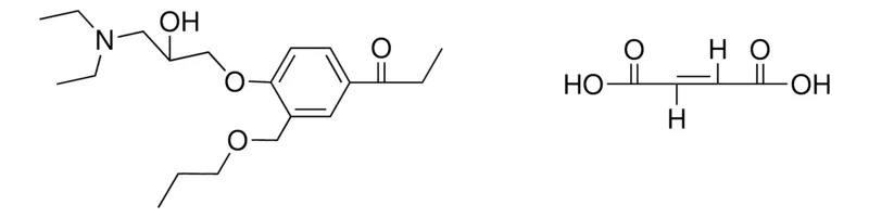 Sigma-Aldrich 1-(4-(DI-ET-AMINO-HO-PROPOXY)-PROPOXYMETHYL-PH)-PROPAN-ONE, BUT-2-ENEDIOIC ACID,AldrichCPR