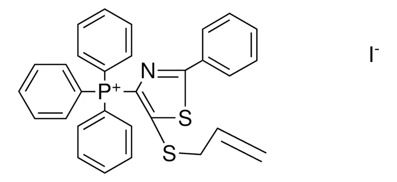 Sigma-Aldrich (5-ALLYLSULFANYL-2-PHENYL-THIAZOL-4-YL)-TRIPHENYL-PHOSPHONIUM, IODIDE,AldrichCPR