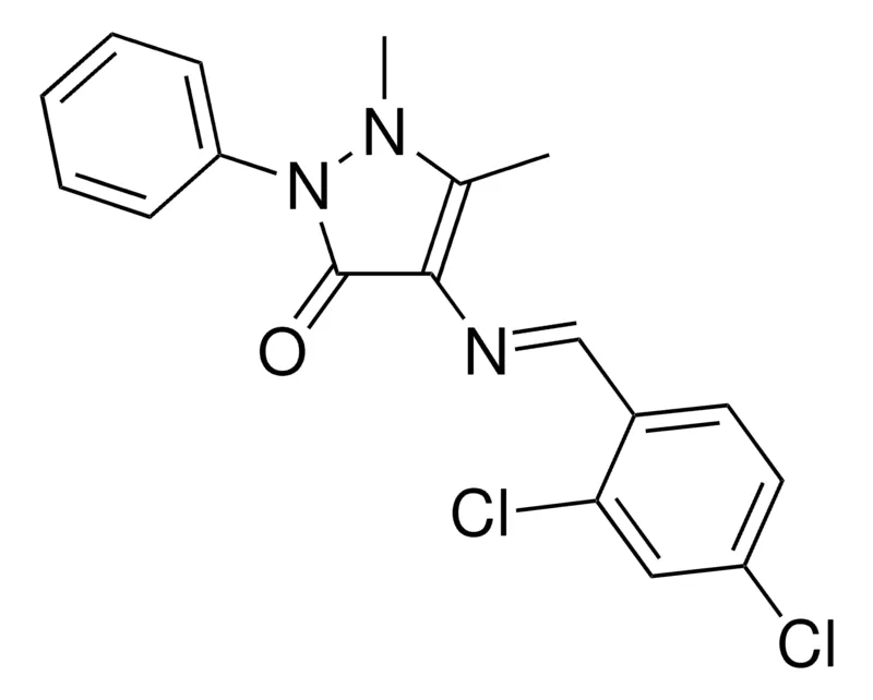 Sigma-Aldrich 4-(2,4-DICHLOROBENZYLIDENEAMINO)ANTIPYRINE,AldrichCPR