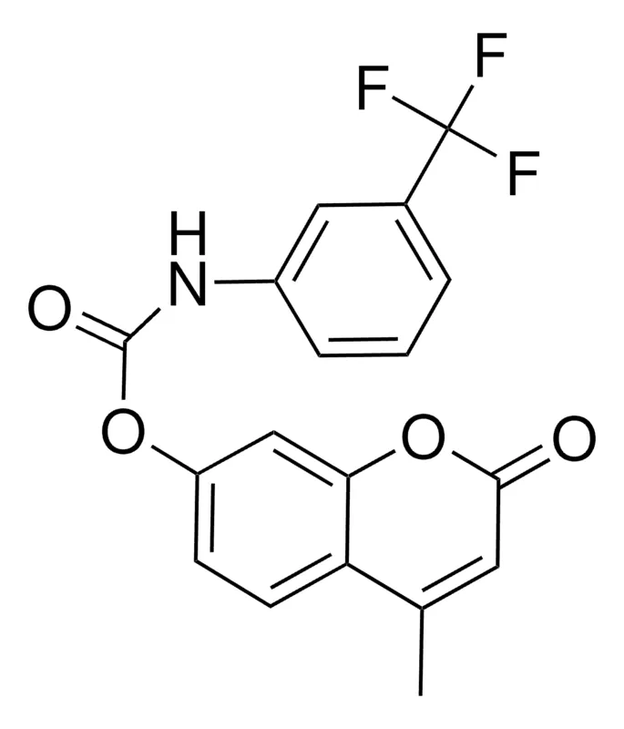 Sigma-Aldrich 4-METHYL-2-OXO-2H-1-BENZOPYRAN-7-YL N-(3-(TRIFLUOROMETHYL)PHENYL)CARBAMATE,AldrichCPR