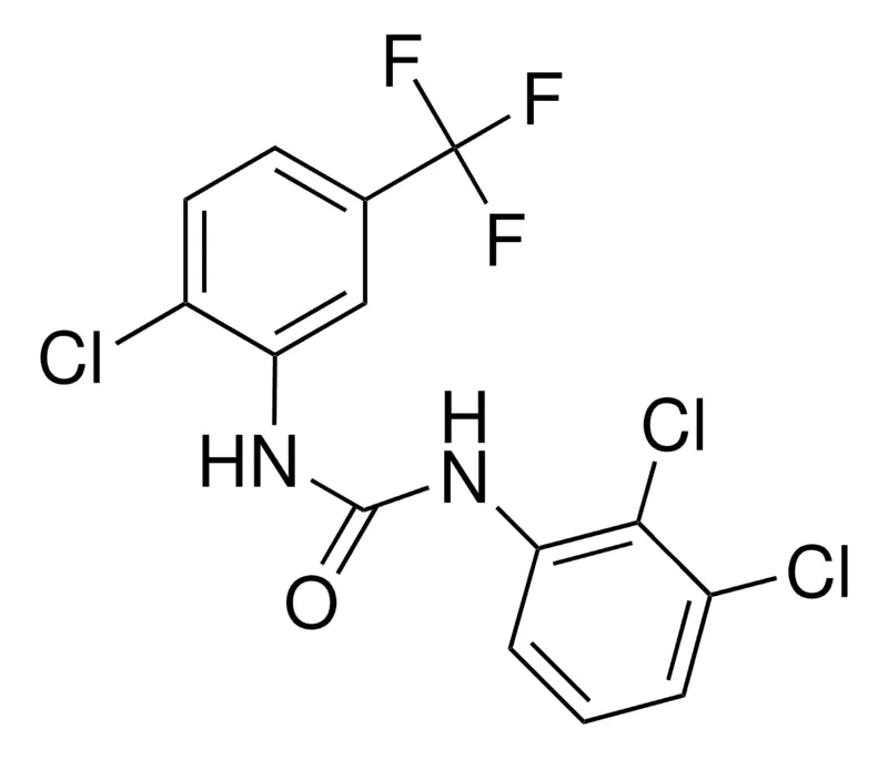 Sigma-Aldrich 1-(2-CHLORO-5-(TRIFLUOROMETHYL)PHENYL)-3-(2,3-DICHLOROPHENYL)UREA,AldrichCPR