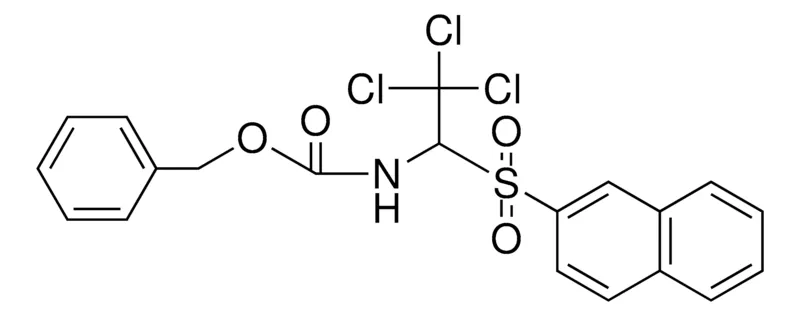 Sigma-Aldrich (2,2,2-TRICHLORO-1-(NAPHTHALENE-2-SULFONYL)-ETHYL)-CARBAMIC ACID BENZYL ESTER，AldrichCPR