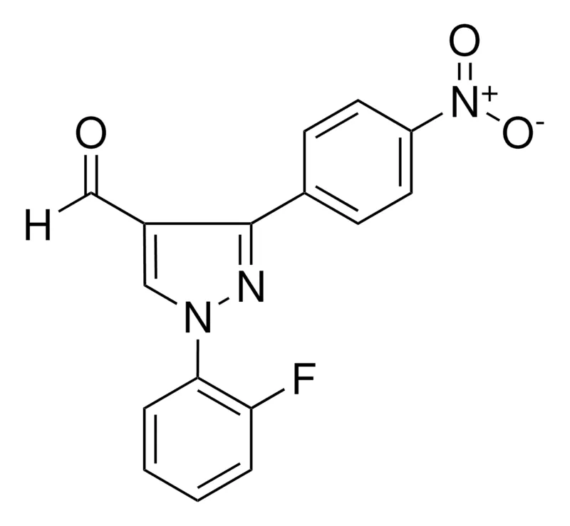 Sigma-Aldrich 1-(2-FLUOROPHENYL)-3-(4-NITROPHENYL)-1H-PYRAZOLE-4-CARBALDEHYDE,AldrichCPR