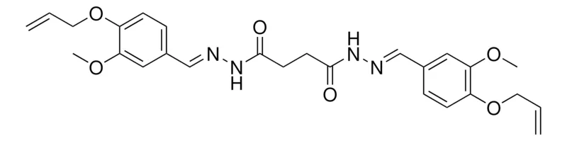 Sigma-Aldrich N'(1),N'(4)-BIS(4-(ALLYLOXY)-3-METHOXYBENZYLIDENE)SUCCINOHYDRAZIDE,AldrichCPR