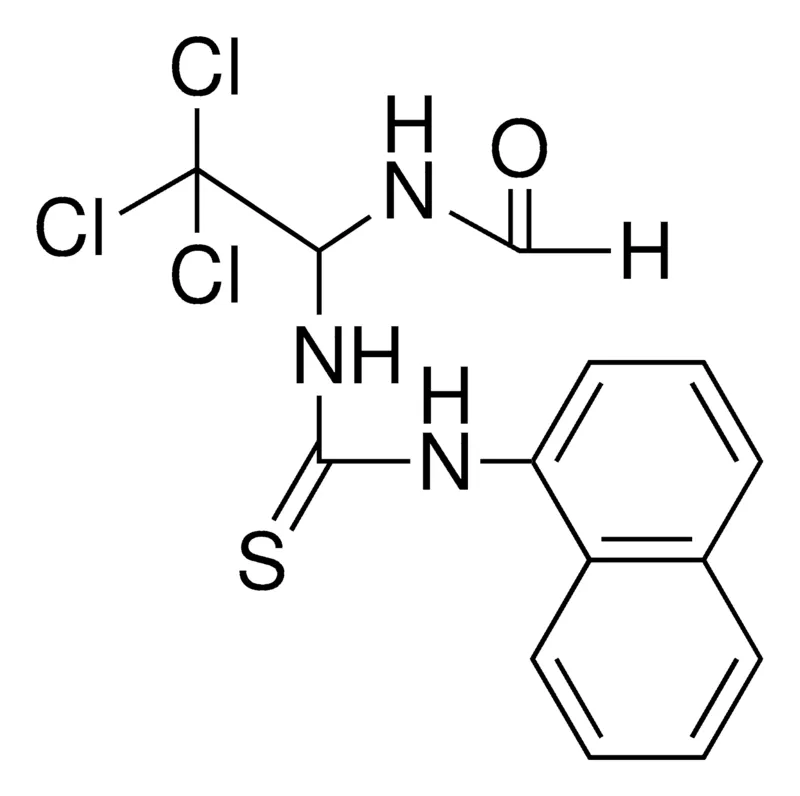 Sigma-Aldrich N-(2,2,2-TRICHLORO-1-(3-NAPHTHALEN-1-YL-THIOUREIDO)-ETHYL)-FORMAMIDE,AldrichCPR