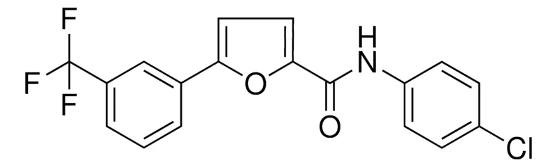 Sigma-Aldrich 5-(3-TRIFLUOROMETHYL-PHENYL)-FURAN-2-CARBOXYLIC ACID (4-CHLORO-PHENYL)-AMIDE,AldrichCPR