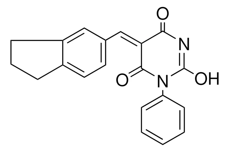 Sigma-Aldrich 2-HYDROXY-5-(INDANYLMETHYLENE)-1-PHENYL-4,6-(1H,5H)PYRIMIDINEDIONE,AldrichCPR