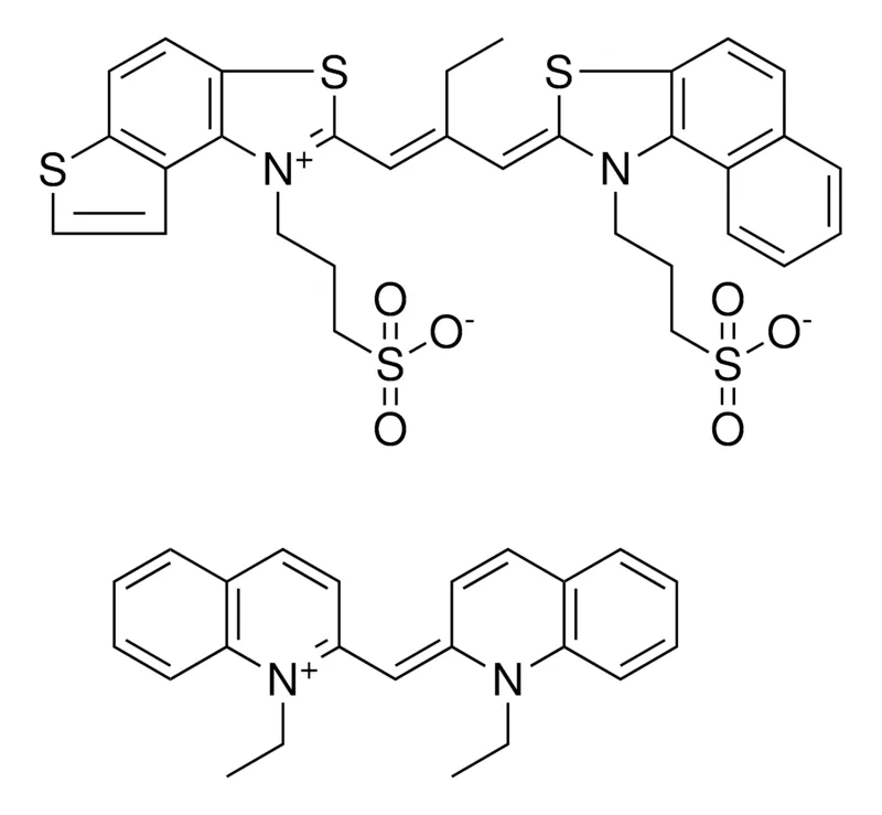 Sigma-Aldrich 1-ETHYL-2-[(E)-(1-ETHYL-2(1H)-QUINOLINYLIDENE)METHYL]QUINOLINIUM 3-((2Z)-2-{(2E)-2-ETHYL-3-[1-(3-SULFONATOPROPYL)THIENO[3,2-E][1,3]BENZOTHIAZOL-1-IUM-2-YL]-2-PROPENYLIDENE}NAPHTHO[1,2-D][1,3]THIAZOL-1-YL)-1-PROPANESULFONATE，AldrichCPR