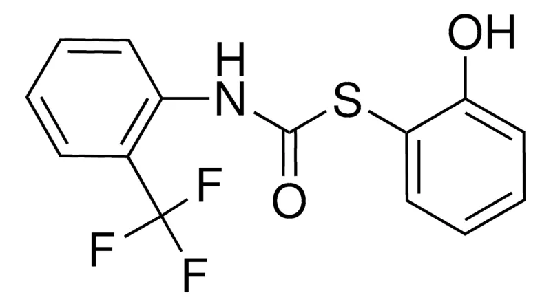 Sigma-Aldrich S-(2-HYDROXYPHENYL) N-(2-(TRIFLUOROMETHYL)PHENYL)THIOCARBAMATE,AldrichCPR