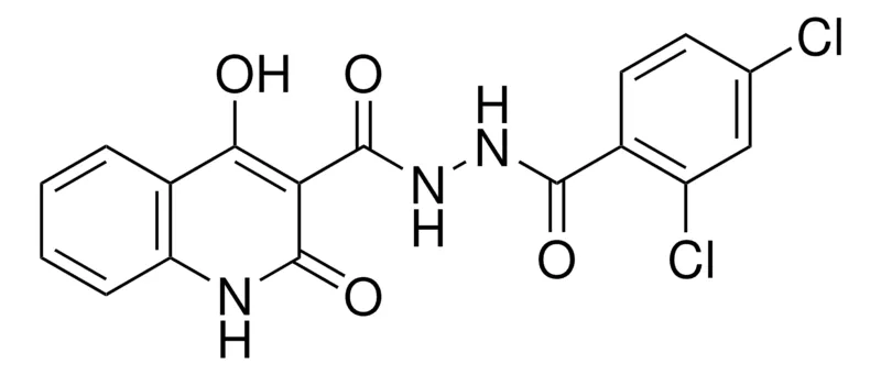 Sigma-Aldrich 2,4-DICHLORO-BENZOIC ACID N'-(4-HO-2-OXO-1,2-2H-QUINOLINE-3-CARBONYL)-HYDRAZIDE，AldrichCPR