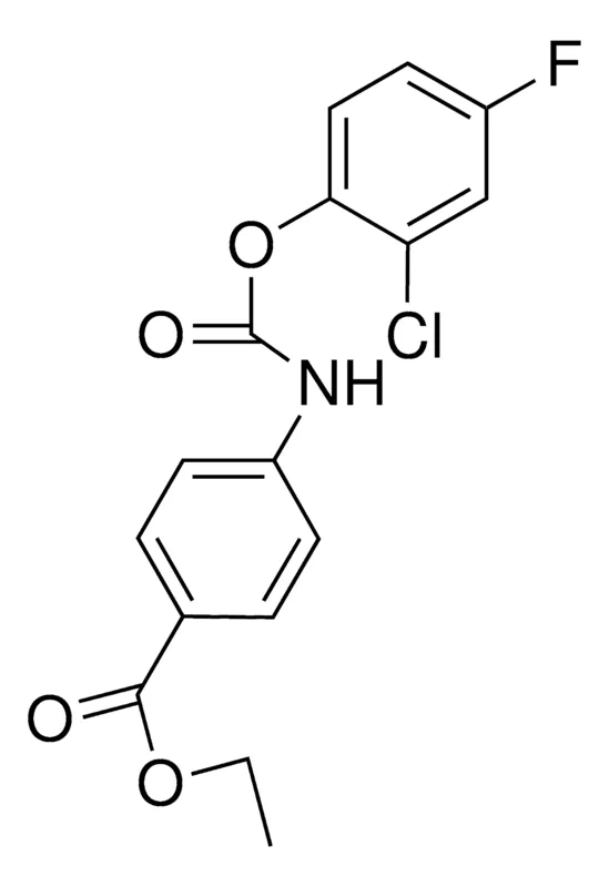 Sigma-Aldrich 2-CHLORO-4-FLUOROPHENYL N-(4-(ETHOXYCARBONYL)PHENYL)CARBAMATE,AldrichCPR