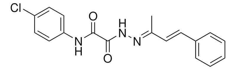Sigma-Aldrich N-(4-CHLOROPHENYL)-2-(2-(1-ME-3-PHENYL-2-PROPENYLIDENE)HYDRAZINO)-2-OXOACETAMIDE,AldrichCPR
