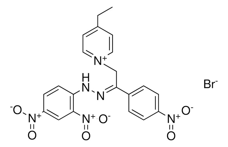Sigma-Aldrich 1-(2-((2,4-DINITRO-PH)-HYDRAZONO)-2-(4-NITRO-PH)-ET)-4-ETHYL-PYRIDINIUM, BROMIDE,AldrichCPR