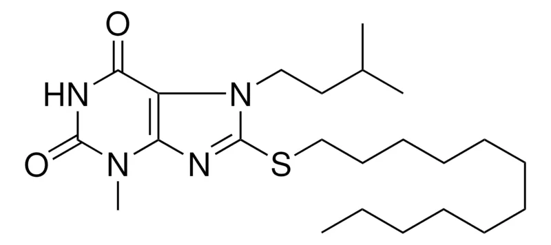 Sigma-Aldrich 8-DODECYLSULFANYL-3-METHYL-7-(3-METHYL-BUTYL)-3,7-DIHYDRO-PURINE-2,6-DIONE，AldrichCPR