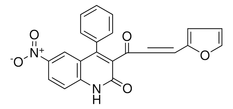 Sigma-Aldrich 3-(3-FURAN-2-YL-ACRYLOYL)-6-NITRO-4-PHENYL-1H-QUINOLIN-2-ONE,AldrichCPR