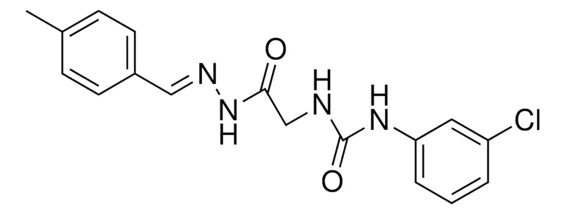 Sigma-Aldrich 2-(3-(3-CHLOROPHENYL)UREIDO)ACETIC (4-METHYLBENZYLIDENE)HYDRAZIDE,AldrichCPR
