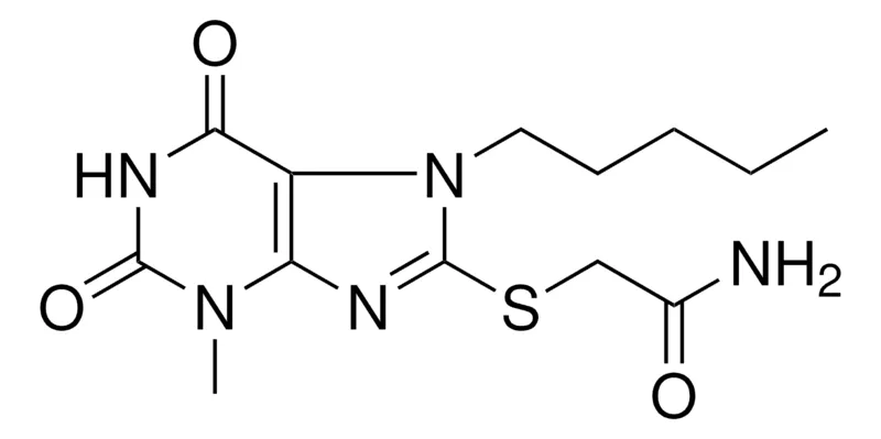 Sigma-Aldrich 2-(3-ME-2,6-DIOXO-7-PENTYL-2,3,6,7-TETRAHYDRO-1H-PURIN-8-YLSULFANYL)-ACETAMIDE，AldrichCPR