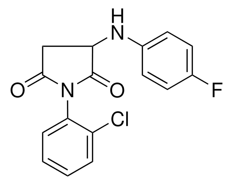 Sigma-Aldrich 1-(2-CHLORO-PHENYL)-3-(4-FLUORO-PHENYLAMINO)-PYRROLIDINE-2,5-DIONE，AldrichCPR