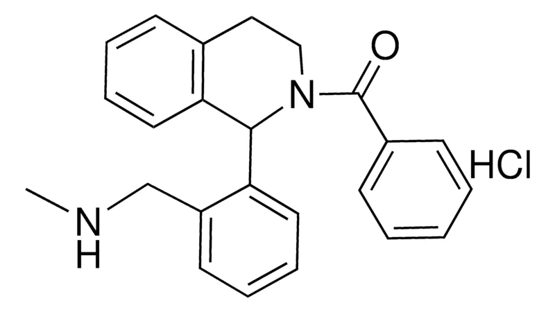 Sigma-Aldrich 2-BENZOYL-1-(2-(METHYLAMINOMETHYL)PHENYL)-1,2,3,4-TETRAHYDROISOQUINOLINE HCL,AldrichCPR