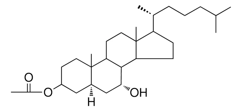 Sigma-Aldrich 7-ALPHA-HYDROXY-5-ALPHA-CHOLESTAN-3-BETA-YL ACETATE,AldrichCPR