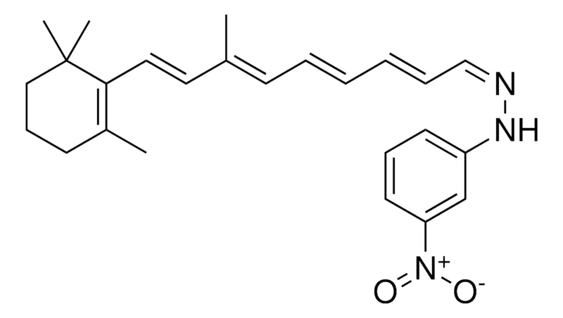 Sigma-Aldrich (1Z,2E,4E,6E,8E)-7-METHYL-9-(2,6,6-TRIMETHYL-1-CYCLOHEXEN-1-YL)-2,4,6,8-NONATETRAENAL (3-NITROPHENYL)HYDRAZONE,AldrichCPR