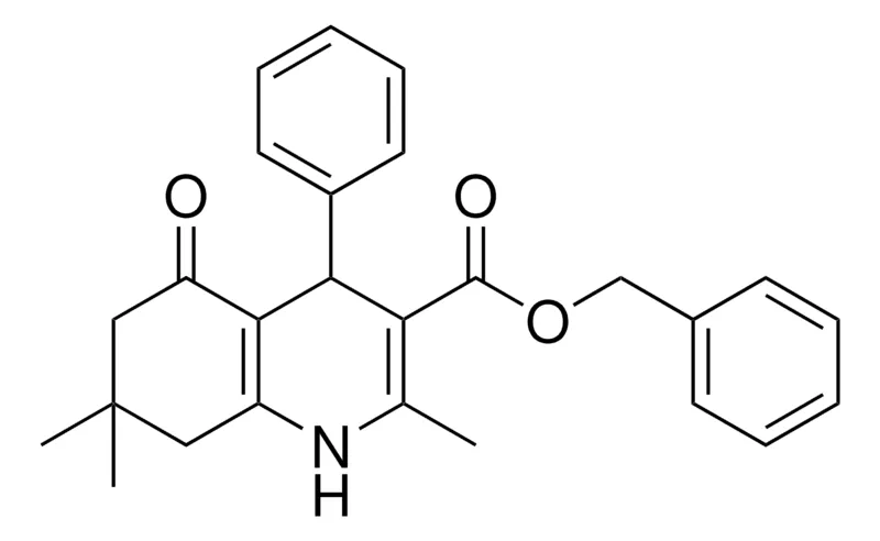 Sigma-Aldrich 2,7,7-TRI-ME-5-OXO-4-PH-1,4,5,6,7,8-6H-QUINOLINE-3-CARBOXYLIC ACID BENZYL ESTER,AldrichCPR