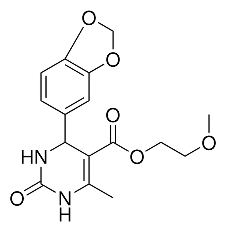 Sigma-Aldrich 2-METHOXYETHYL 4-(1,3-BENZODIOXOL-5-YL)-6-METHYL-2-OXO-1,2,3,4-TETRAHYDRO-5-PYRIMIDINECARBOXYLATE，AldrichCPR