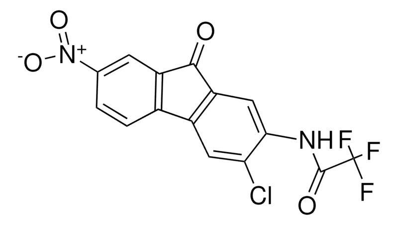 Sigma-Aldrich 3-CHLORO-7-NITRO-2-(2,2,2-TRIFLUOROACETAMIDO)-9-FLUORENONE,AldrichCPR