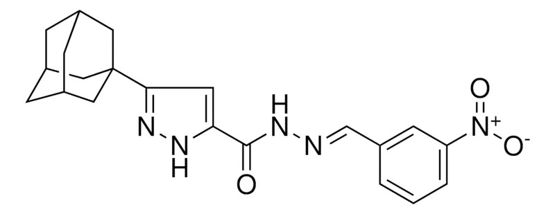 Sigma-Aldrich 5-ADAMANTAN-1-YL-2H-PYRAZOLE-3-CARBOXYLIC ACID (3-NITRO-BENZYLIDENE)-HYDRAZIDE，AldrichCPR