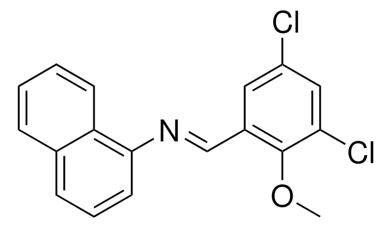 Sigma-Aldrich (3,5-DICHLORO-2-METHOXY-BENZYLIDENE)-NAPHTHALEN-1-YL-AMINE，AldrichCPR