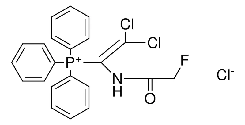 Sigma-Aldrich (2,2-DICHLORO-1-(2-FLUORO-ACETYLAMINO)-VINYL)-TRIPHENYL-PHOSPHONIUM, CHLORIDE,AldrichCPR