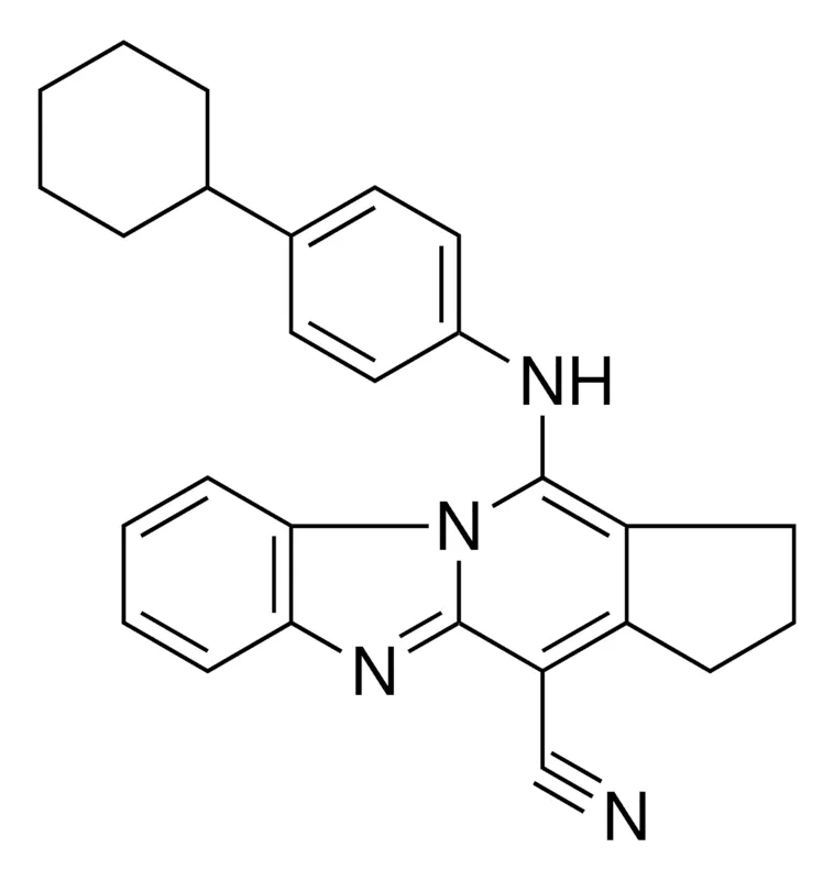 Sigma-Aldrich 11-(4-CYCLOHEXYLANILINO)-2,3-DIHYDRO-1H-CYCLOPENTA[4,5]PYRIDO[1,2-A]BENZIMIDAZOLE-4-CARBONITRILE，AldrichCPR