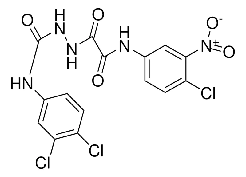 Sigma-Aldrich N-(4-CHLORO-3-NITROPHENYL)-N'-(3,4-DICHLOROPHENYLUREIDO)OXAMIDE,AldrichCPR