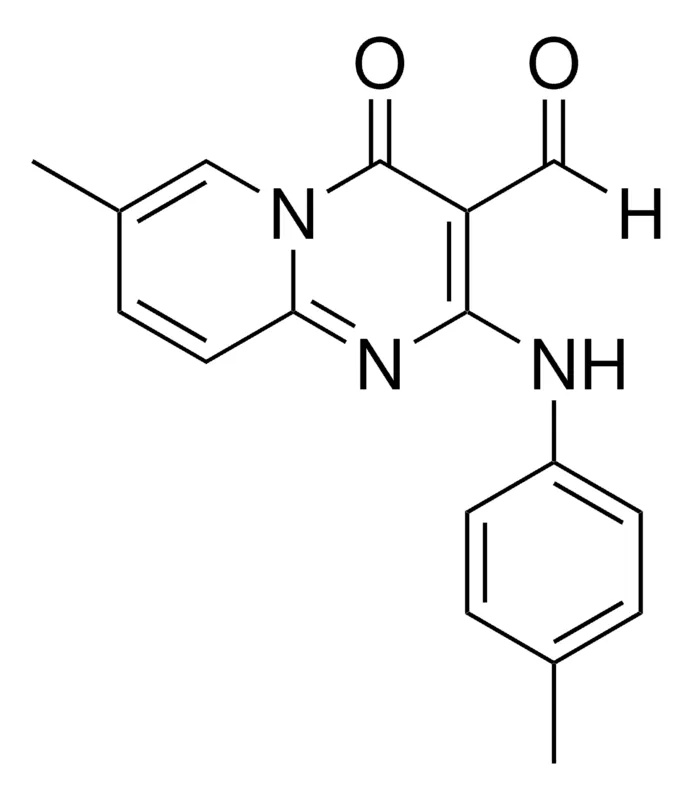 Sigma-Aldrich 7-METHYL-4-OXO-2-P-TOLYLAMINO-4H-PYRIDO(1,2-A)PYRIMIDINE-3-CARBALDEHYDE,AldrichCPR