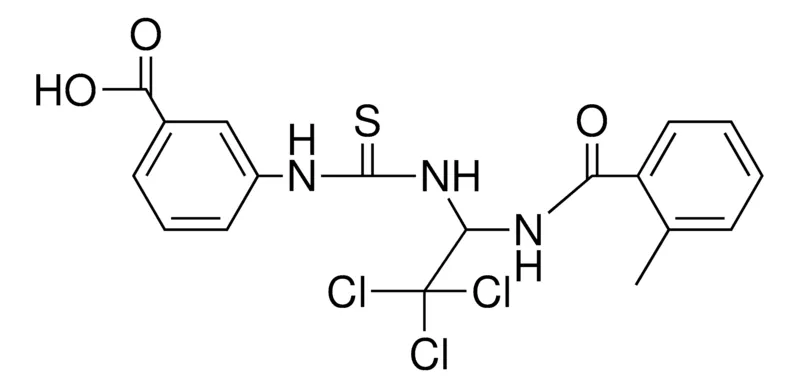 Sigma-Aldrich 3-(3-(2,2,2-TRICHLORO-1-(2-METHYL-BENZOYLAMINO)-ETHYL)-THIOUREIDO)-BENZOIC ACID，AldrichCPR