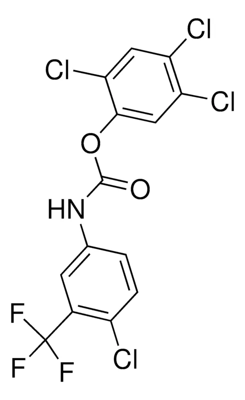 Sigma-Aldrich 2,4,5-TRICHLOROPHENYL N-(4-CHLORO-3-(TRIFLUOROMETHYL)PHENYL)CARBAMATE，AldrichCPR
