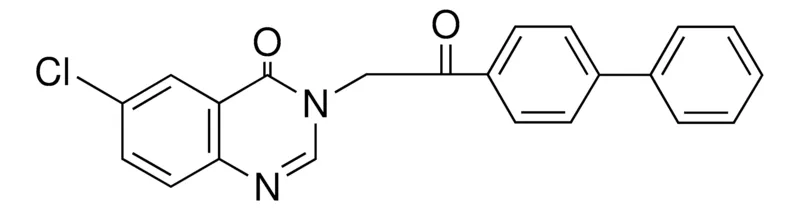 Sigma-Aldrich 3-(2-BIPHENYL-4-YL-2-OXO-ETHYL)-6-CHLORO-3H-QUINAZOLIN-4-ONE,AldrichCPR